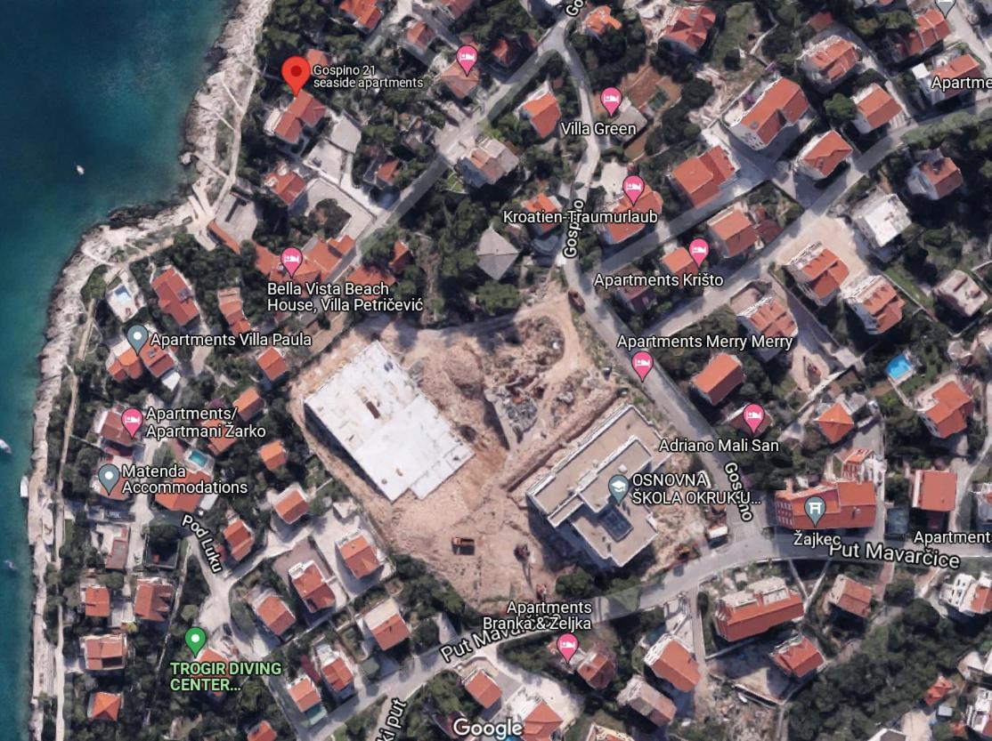 Seaside Apartments Trogir Luaran gambar